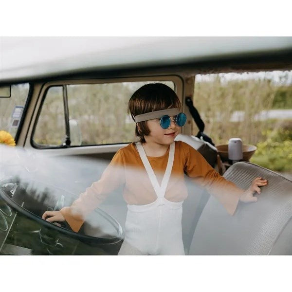 Silly Silas Hippy Footless Tights Cream Blend