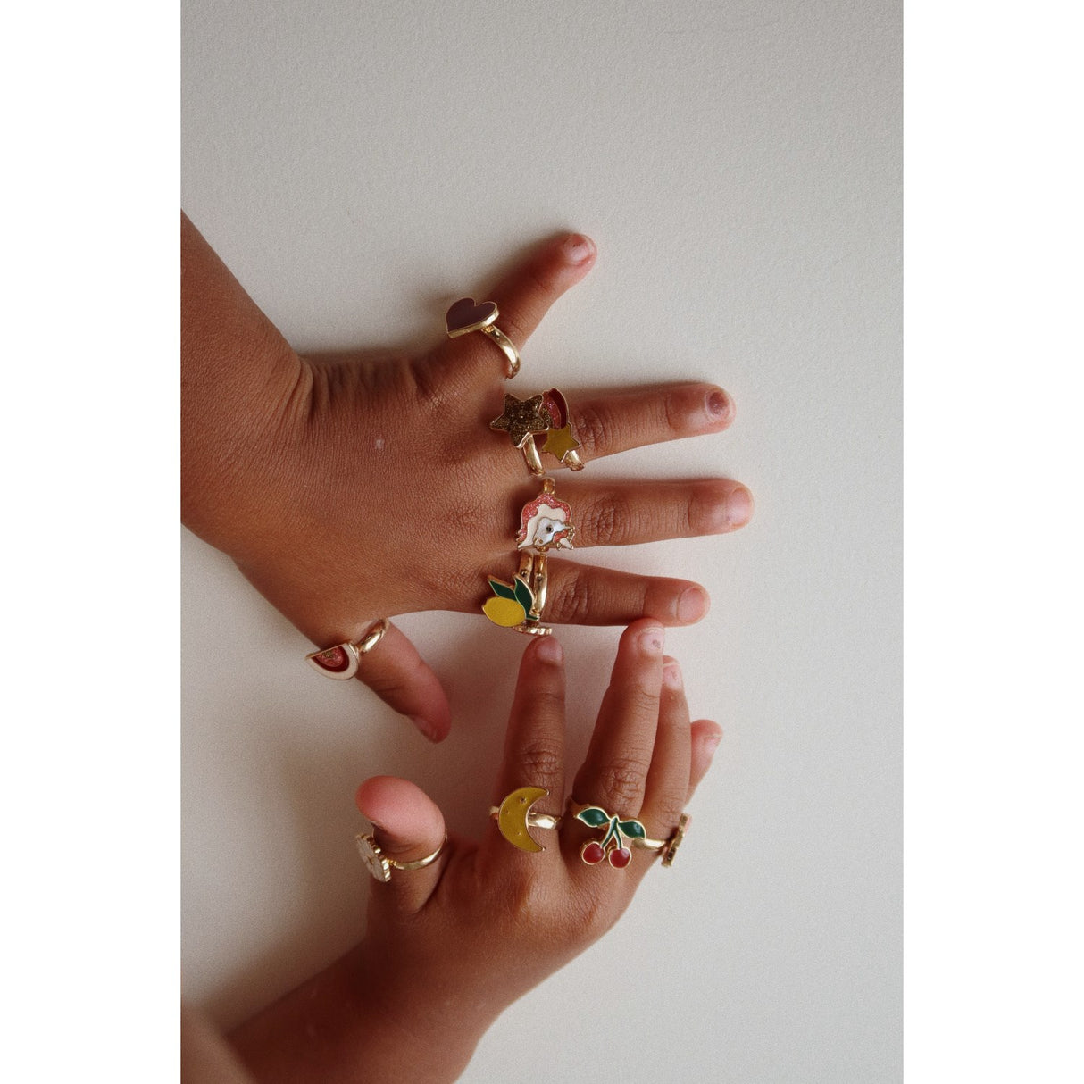 Konges Sløjd 12-Pak Ring Set Multi Color