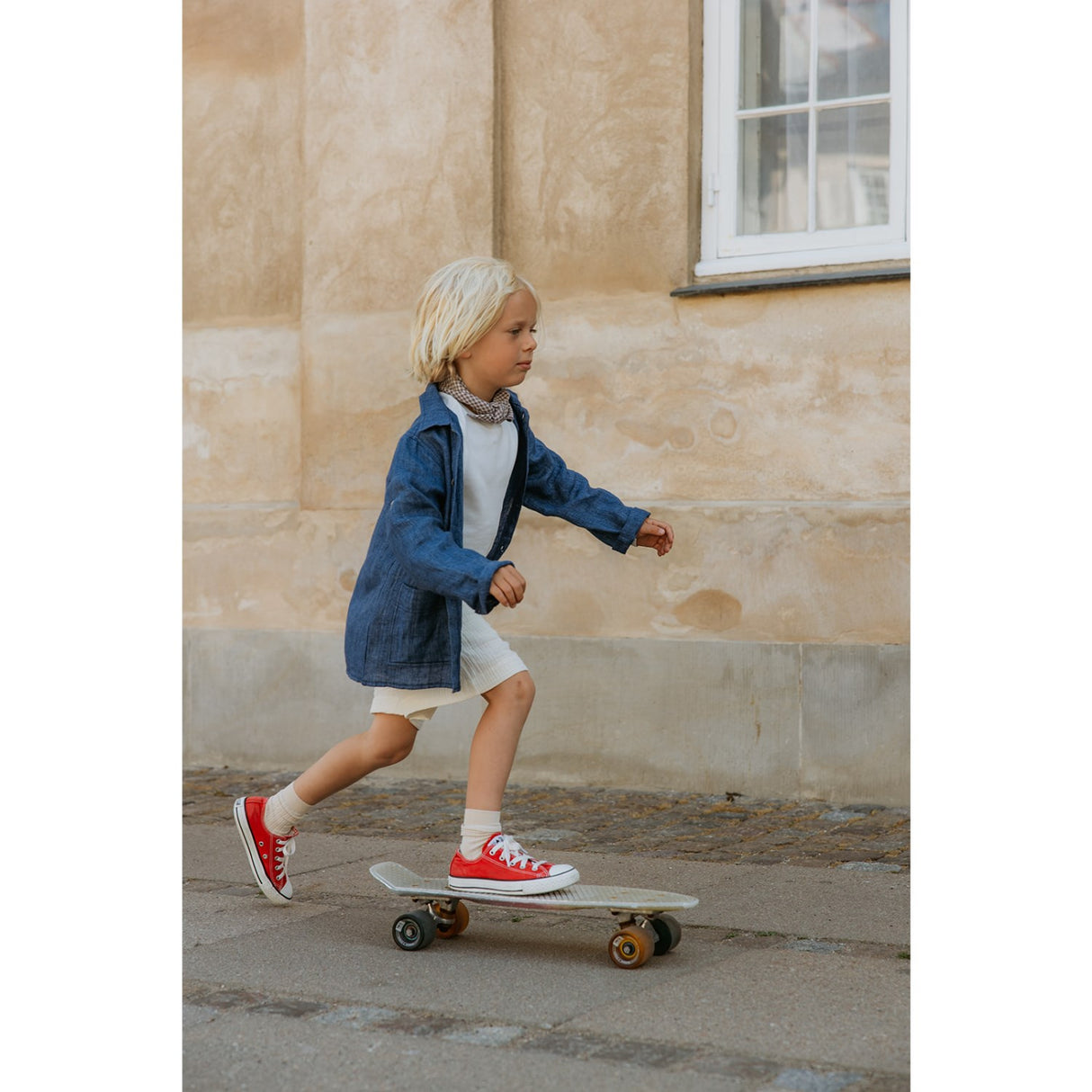 Lalaby Denim Blue Samson Overshirt - Denim Blue