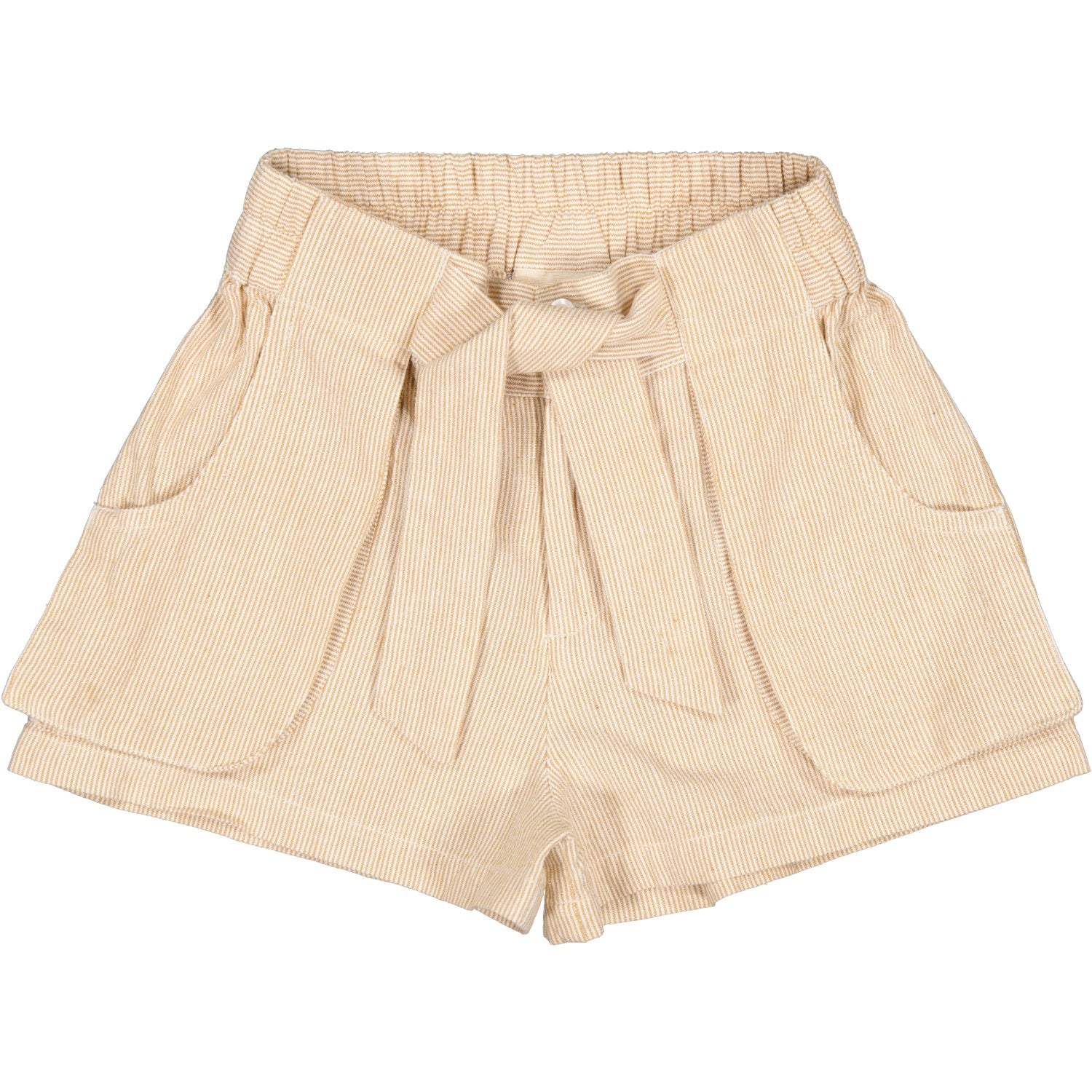MarMar Fine Cotton Dijon Stripe Piga Shorts