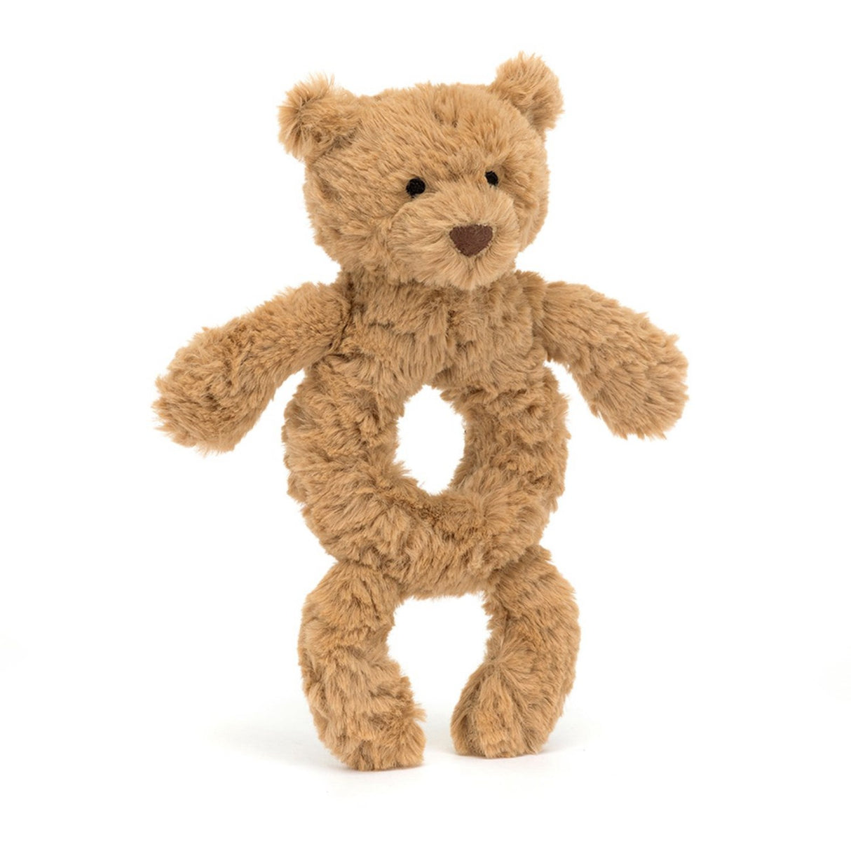 Jellycat Bartholomew Bear Ring Rattle