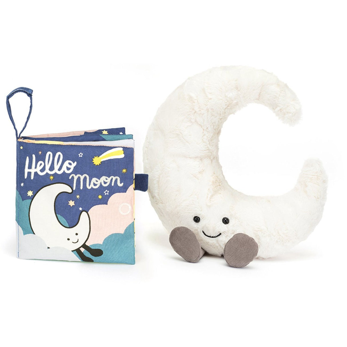 Jellycat Hello Moon Tygbok 18 cm