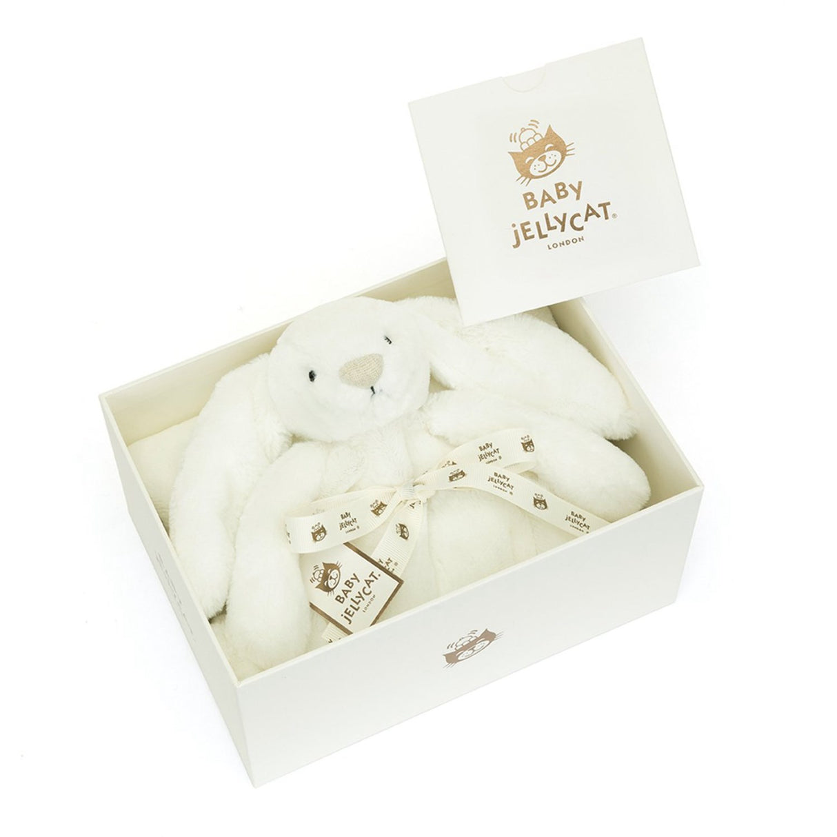 Jellycat Bashful Luxe Bunny Luna Blankie