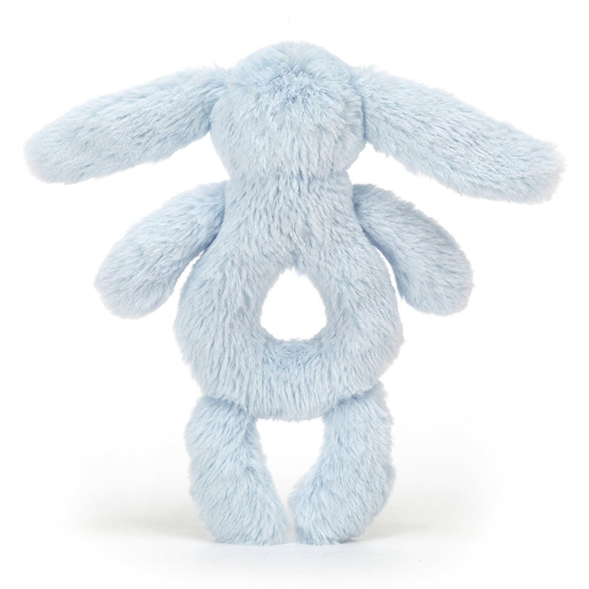 Jellycat Bashful Blå Kanin Ring Skallra