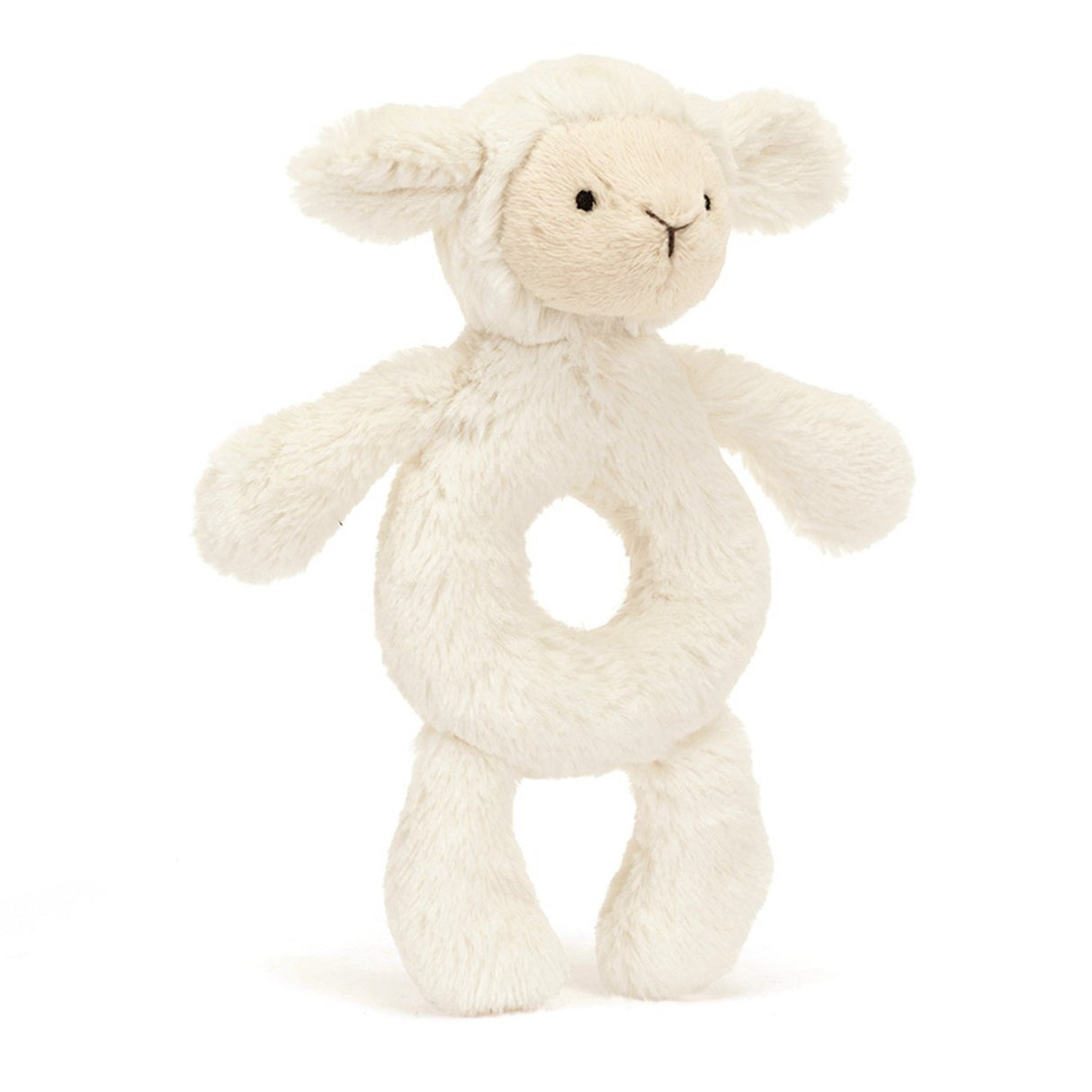 Jellycat Bashful Lammring Skallra