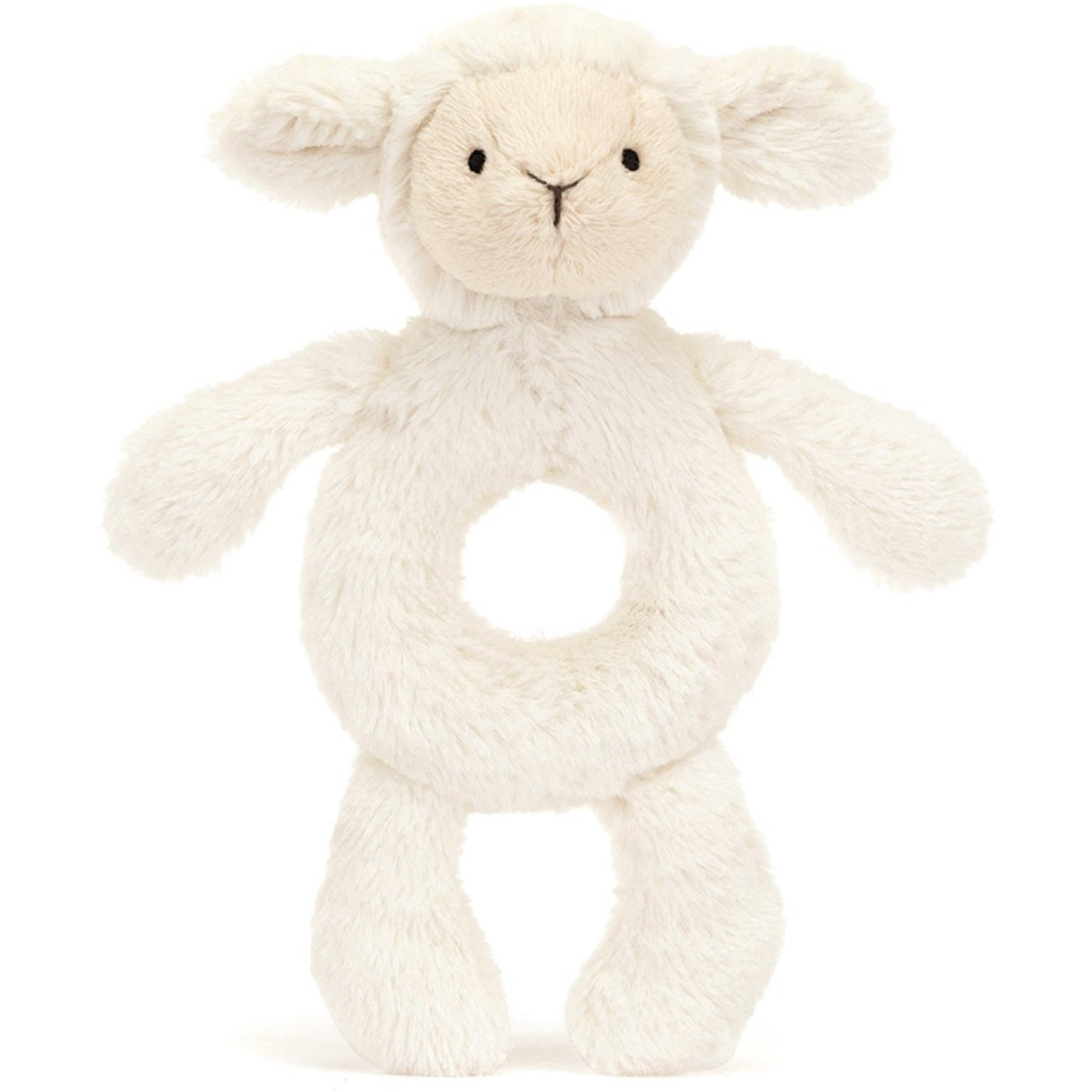 Jellycat Bashful Lammring Skallra