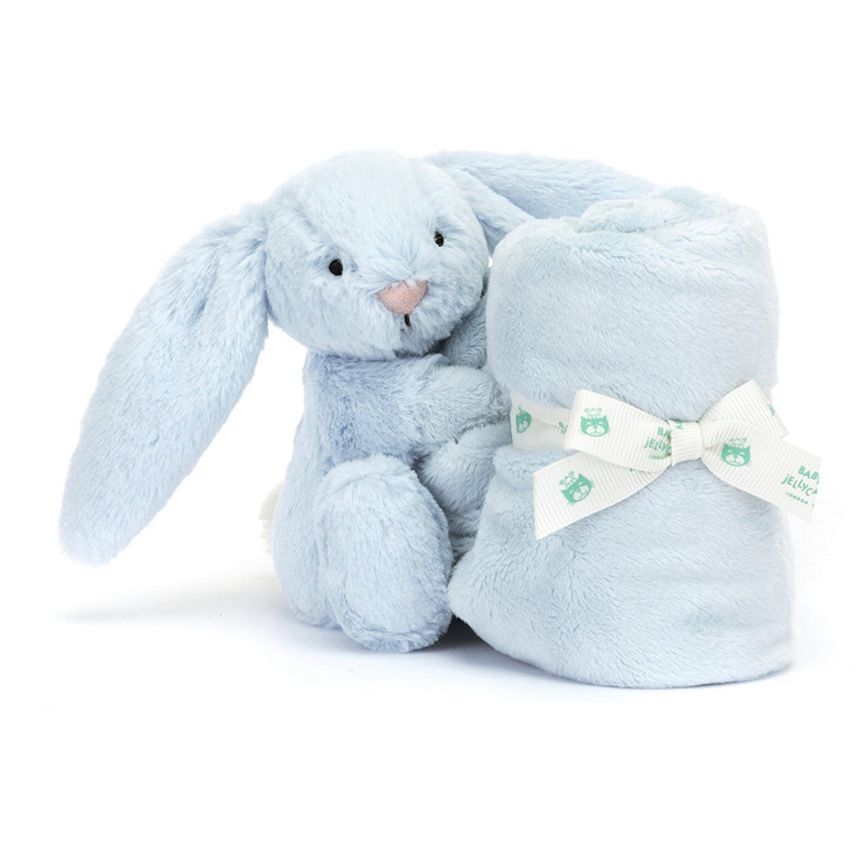 Jellycat Bashful Blå Kanin Napp