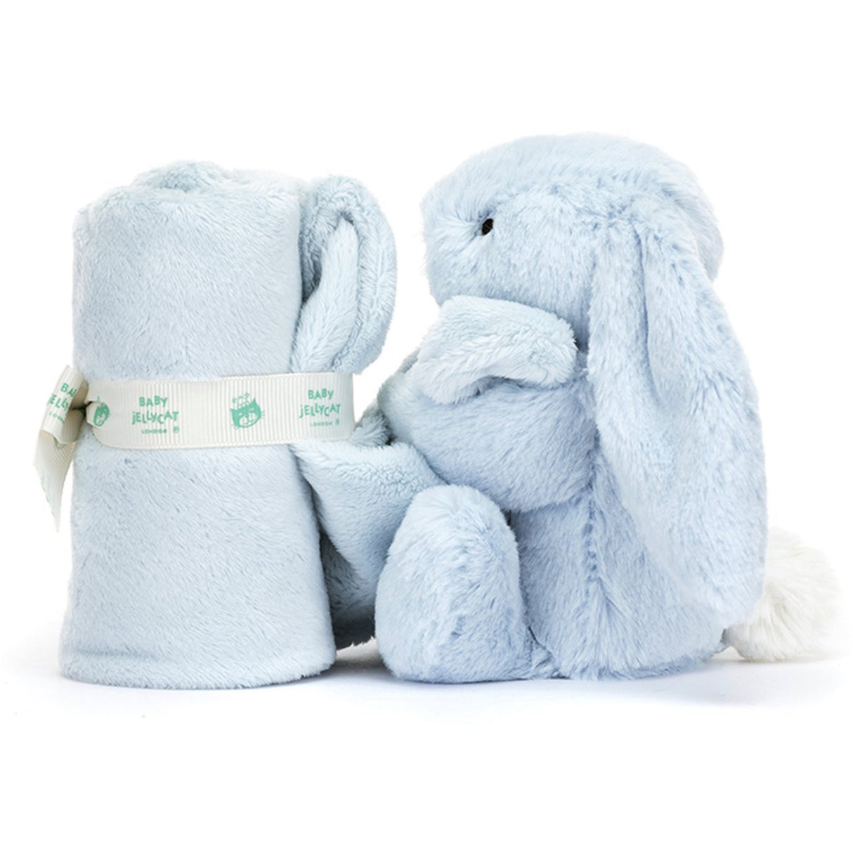 Jellycat Bashful Blå Kanin Napp