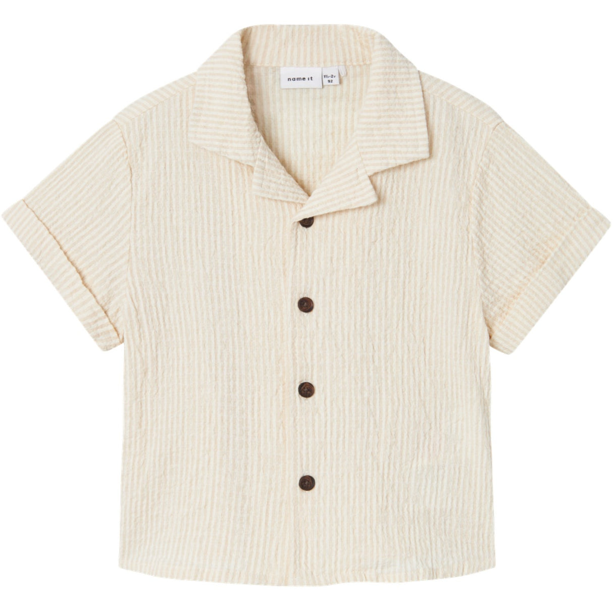 Name It Humus/Jet Stream Fedenis Skjorta