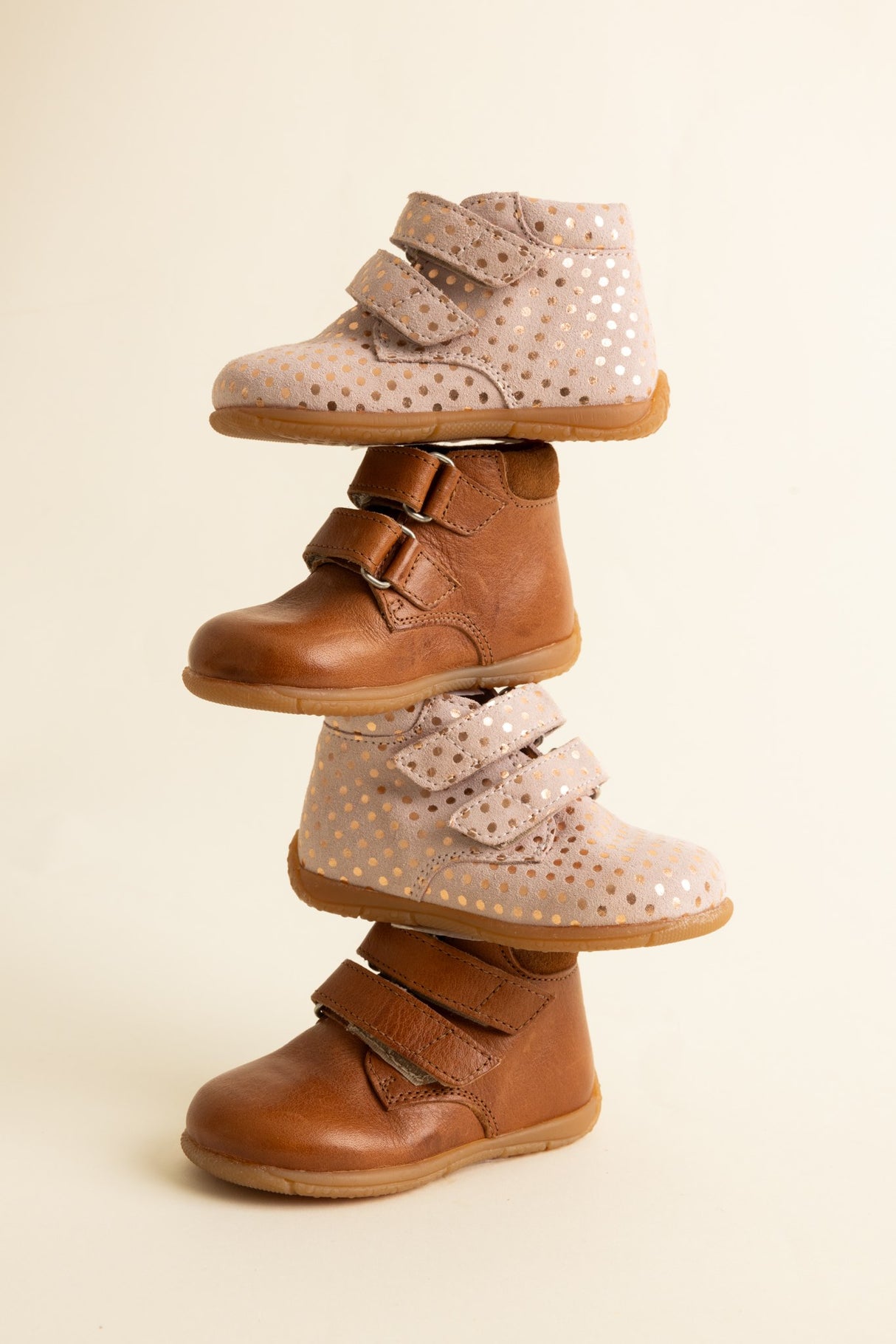 Angulus Cognac/Cognac Barnets Første Skor