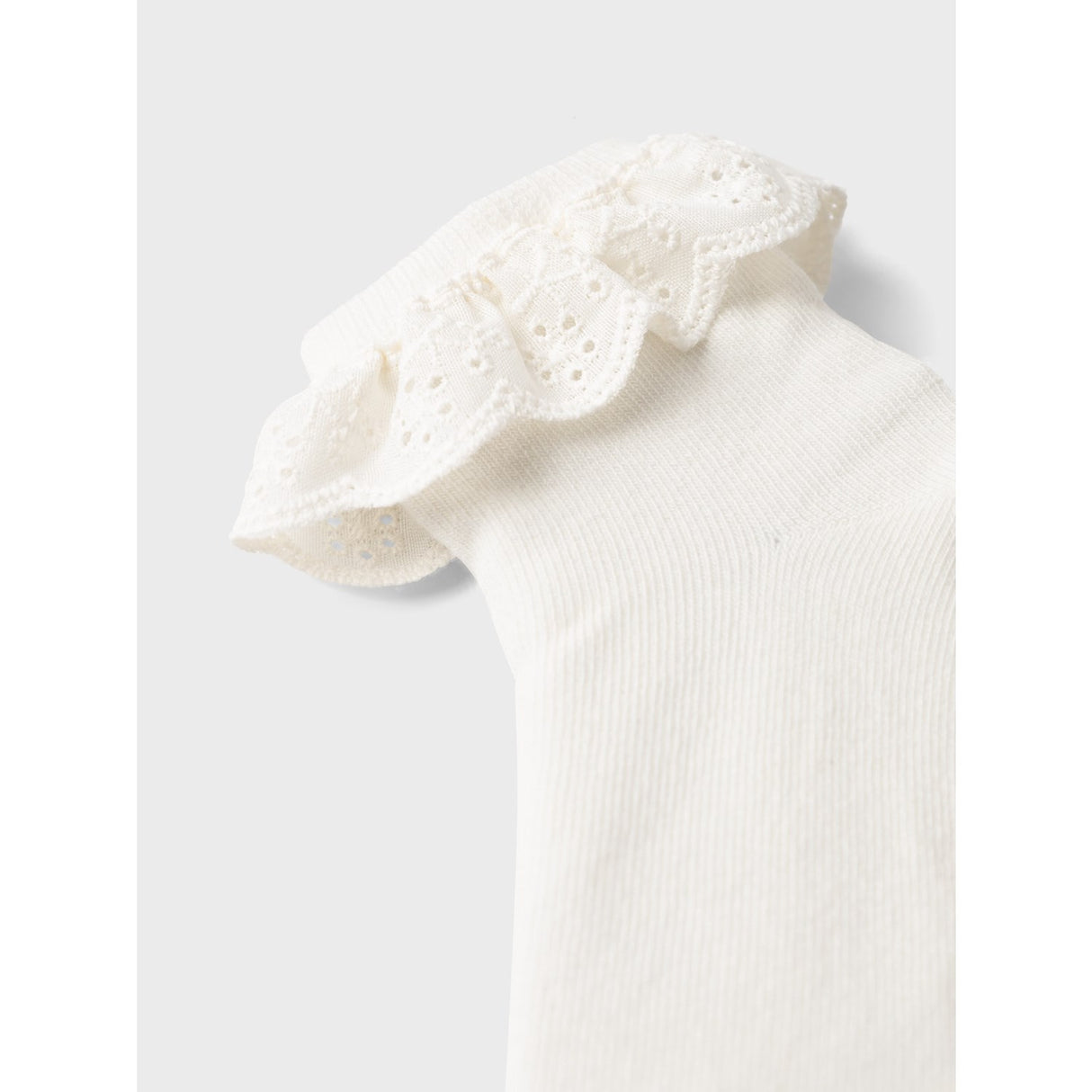 Lil'Atelier Coconut Milk Dertrud Strumpor