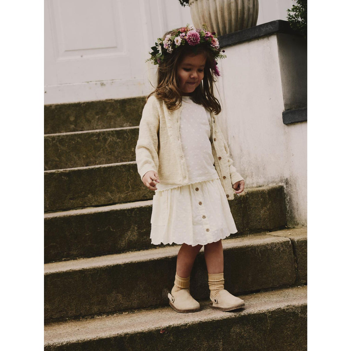 Lil'Atelier Coconut Milk Hirsa Kjol