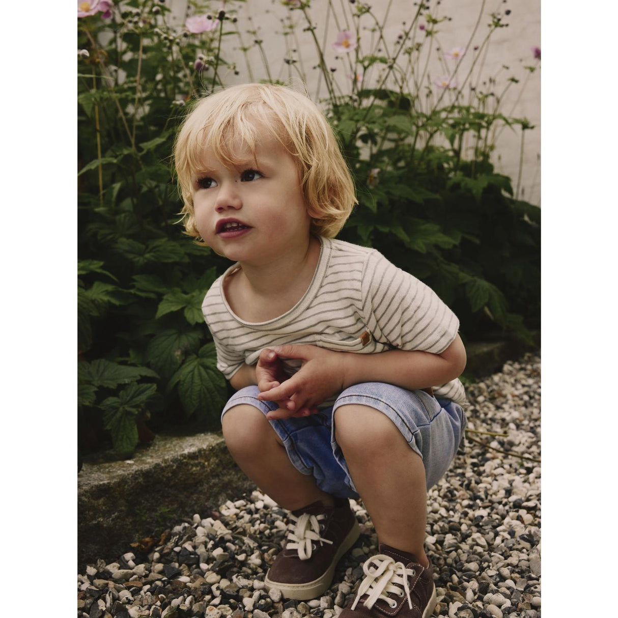 Lil'Atelier Limestone Coconut Milk Hektor T-Shirt