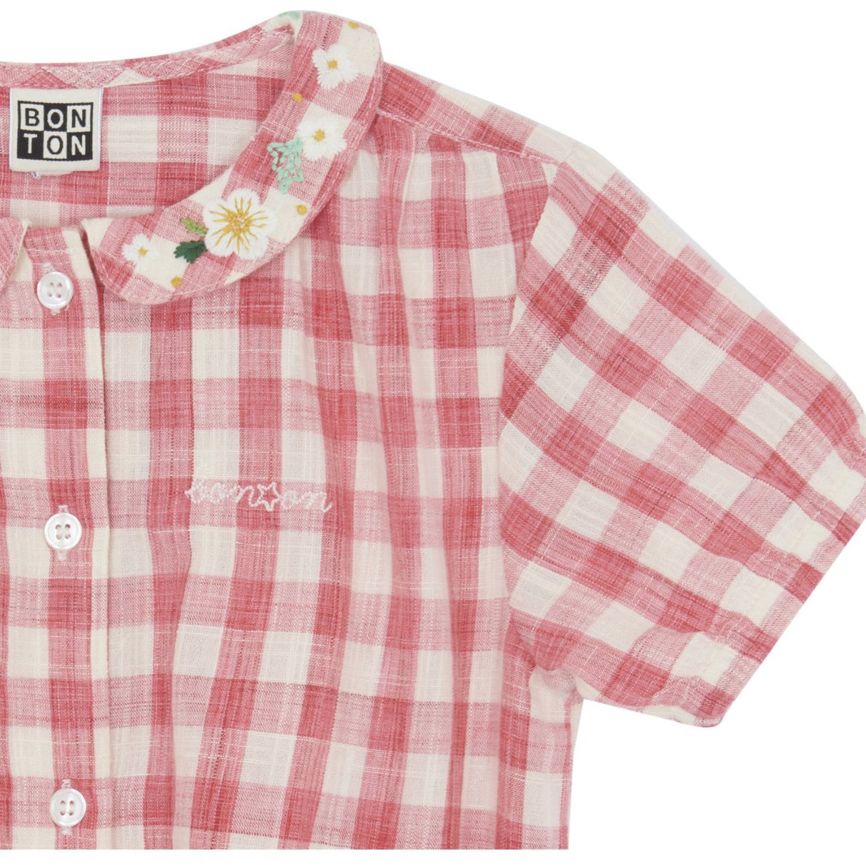 BONTON Carreau Rouge Airelle Blus