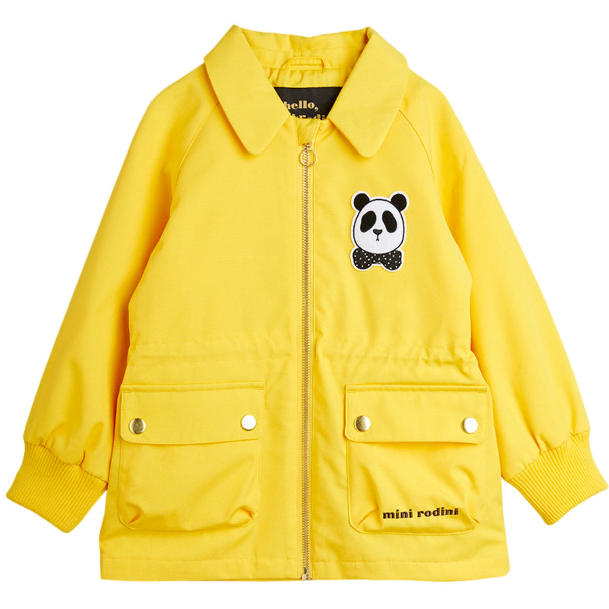 Mini Rodini Yellow Panda Jacka