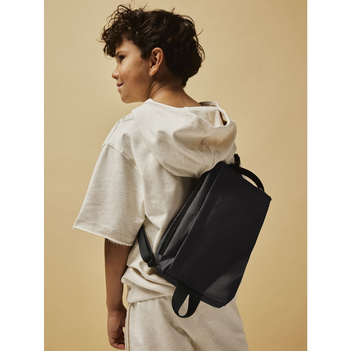 Name It Black Solid Liam Cross Över Bag