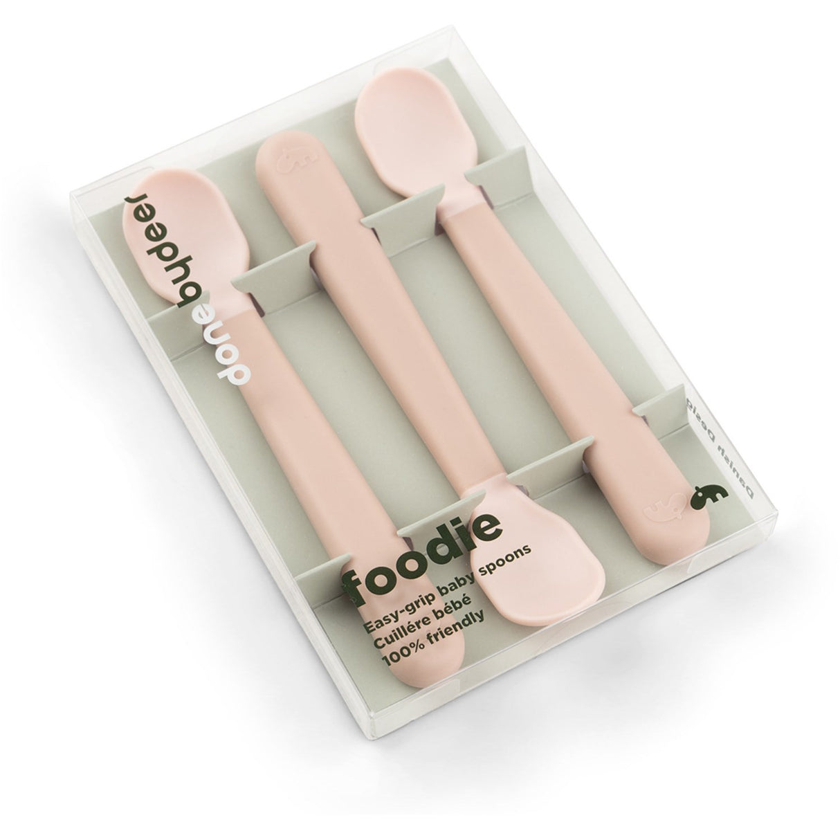 DonebyDeer Foodie Easy-Grip Bebisske 3-Pack Pudder