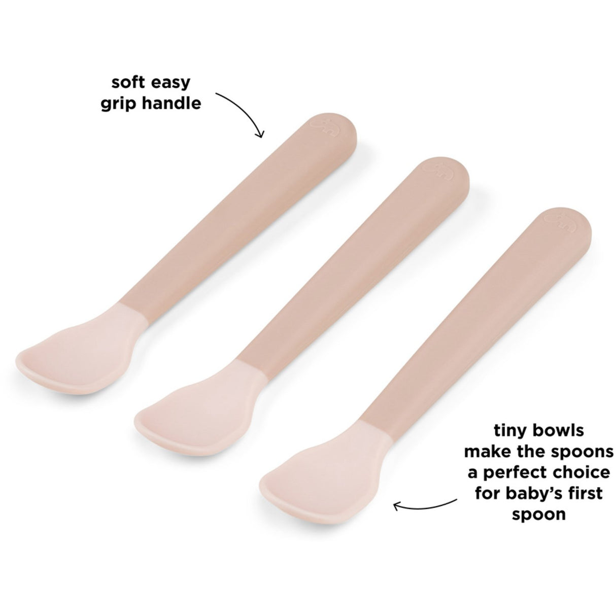 DonebyDeer Foodie Easy-Grip Bebisske 3-Pack Pudder
