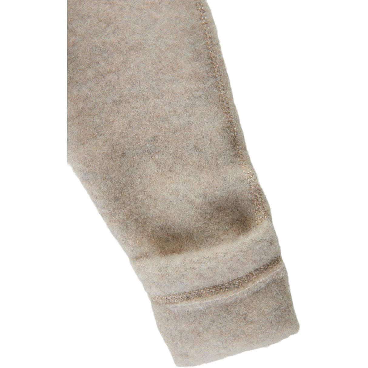 Mikk-Line Melange Offwhite Ull Baby Jacka