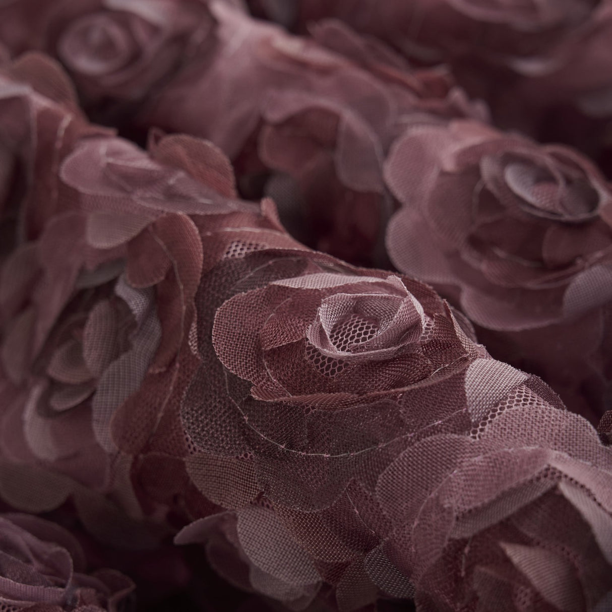 Minymo Deco Rose Kjol med Mesh Blommor