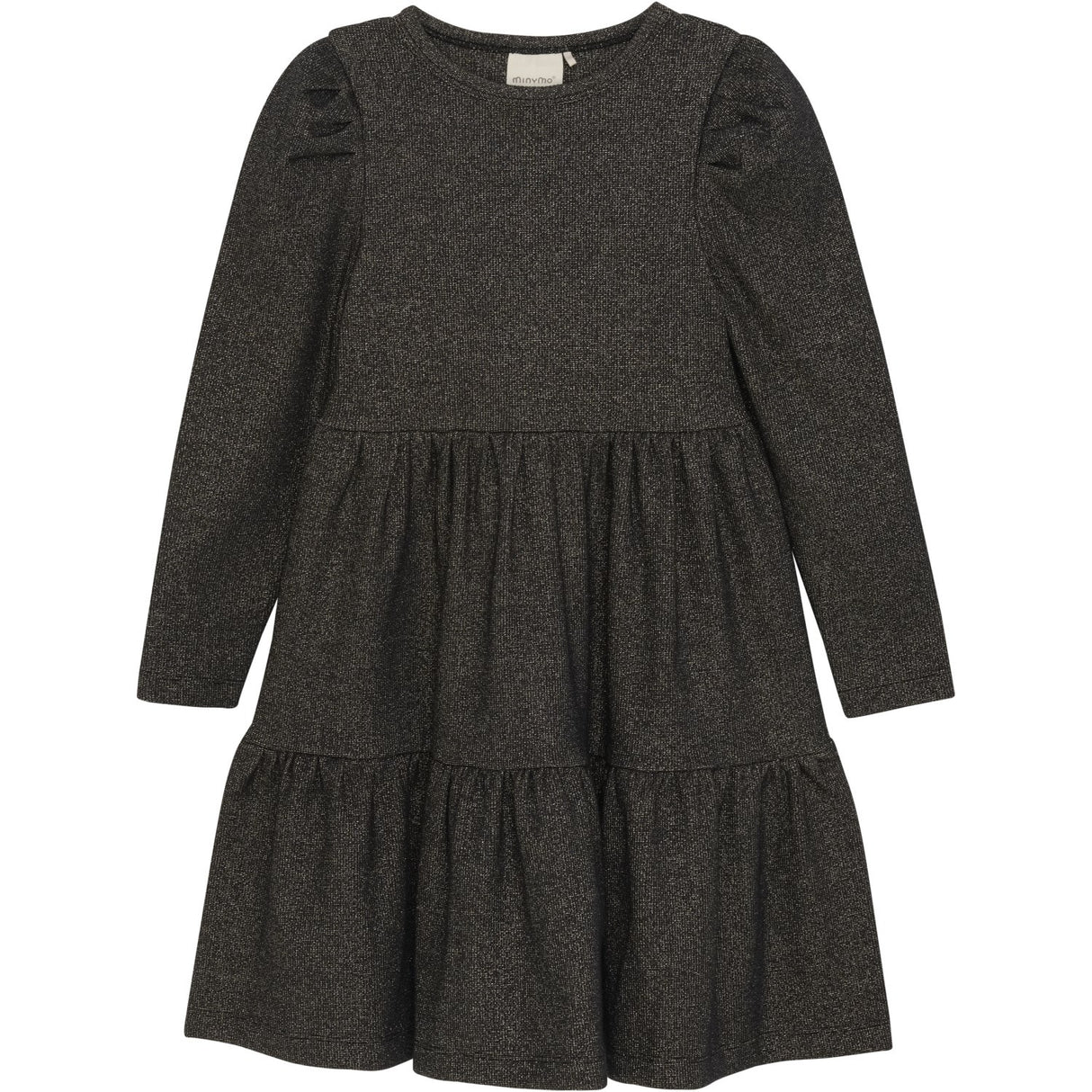 Minymo Tap Shoe Klänning Glitter Rib