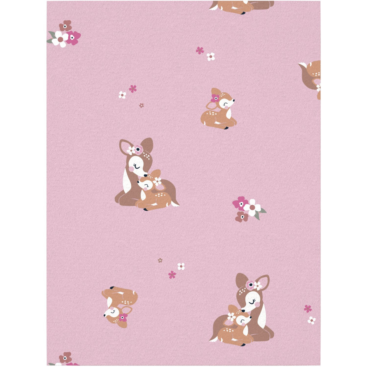 Name It Ibis Rose Nattställ 2-pack Zip Rose Deer Noos