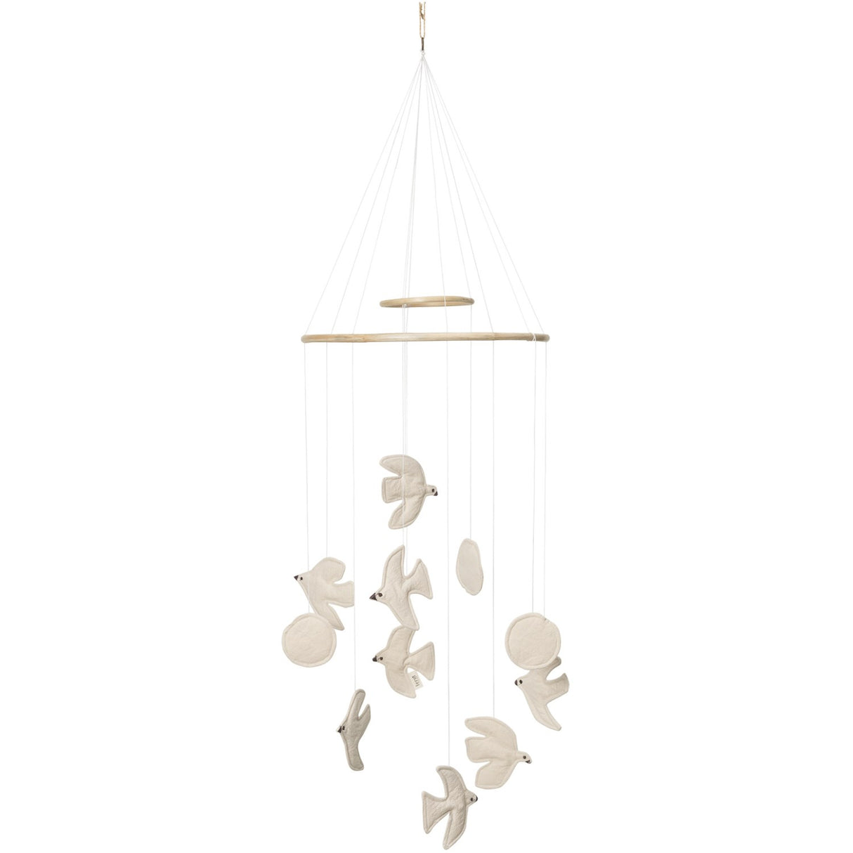 Ferm Living Undyed Swif Bird Mobil