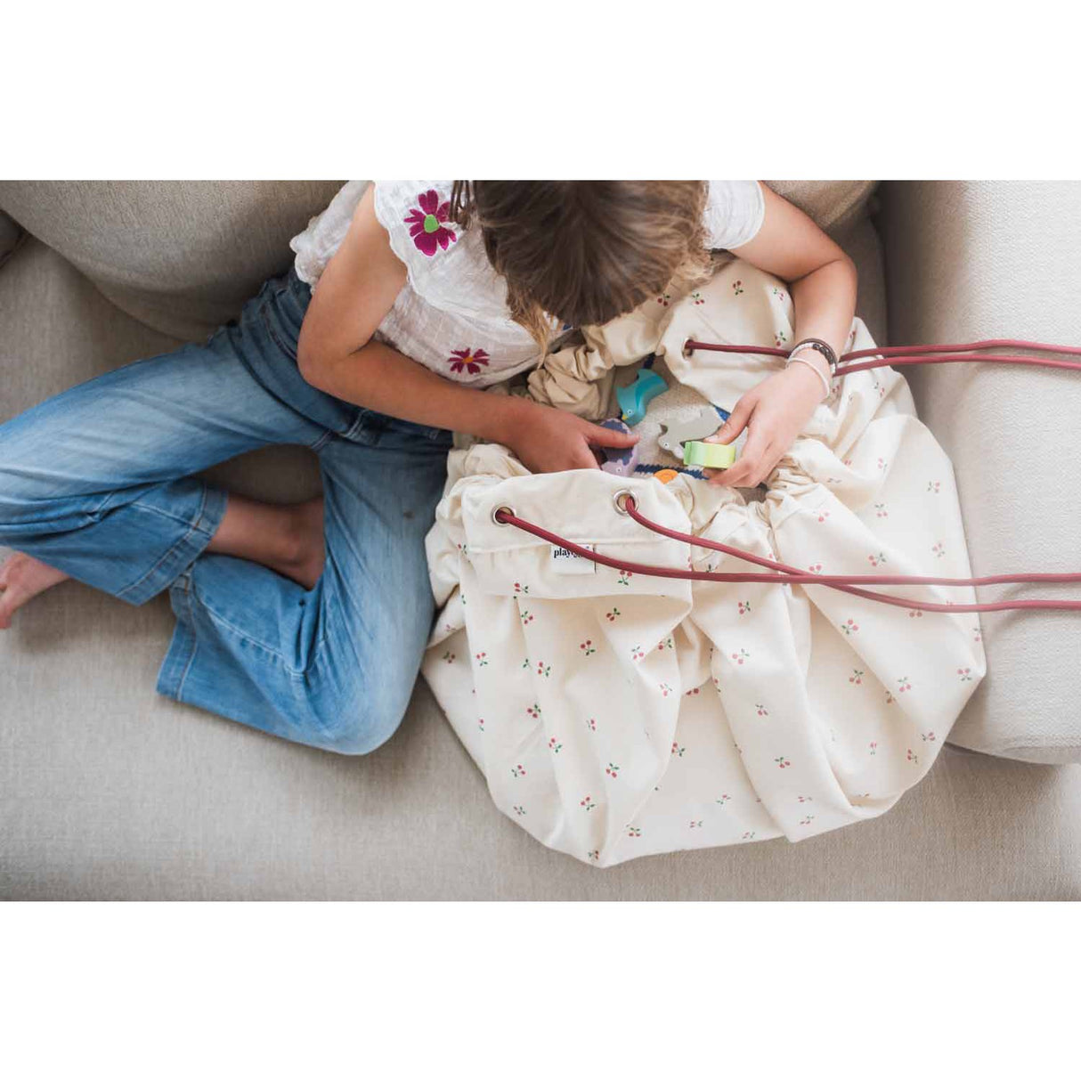 Play&Go Cherry Cherry 2-in-1 Lek Matta