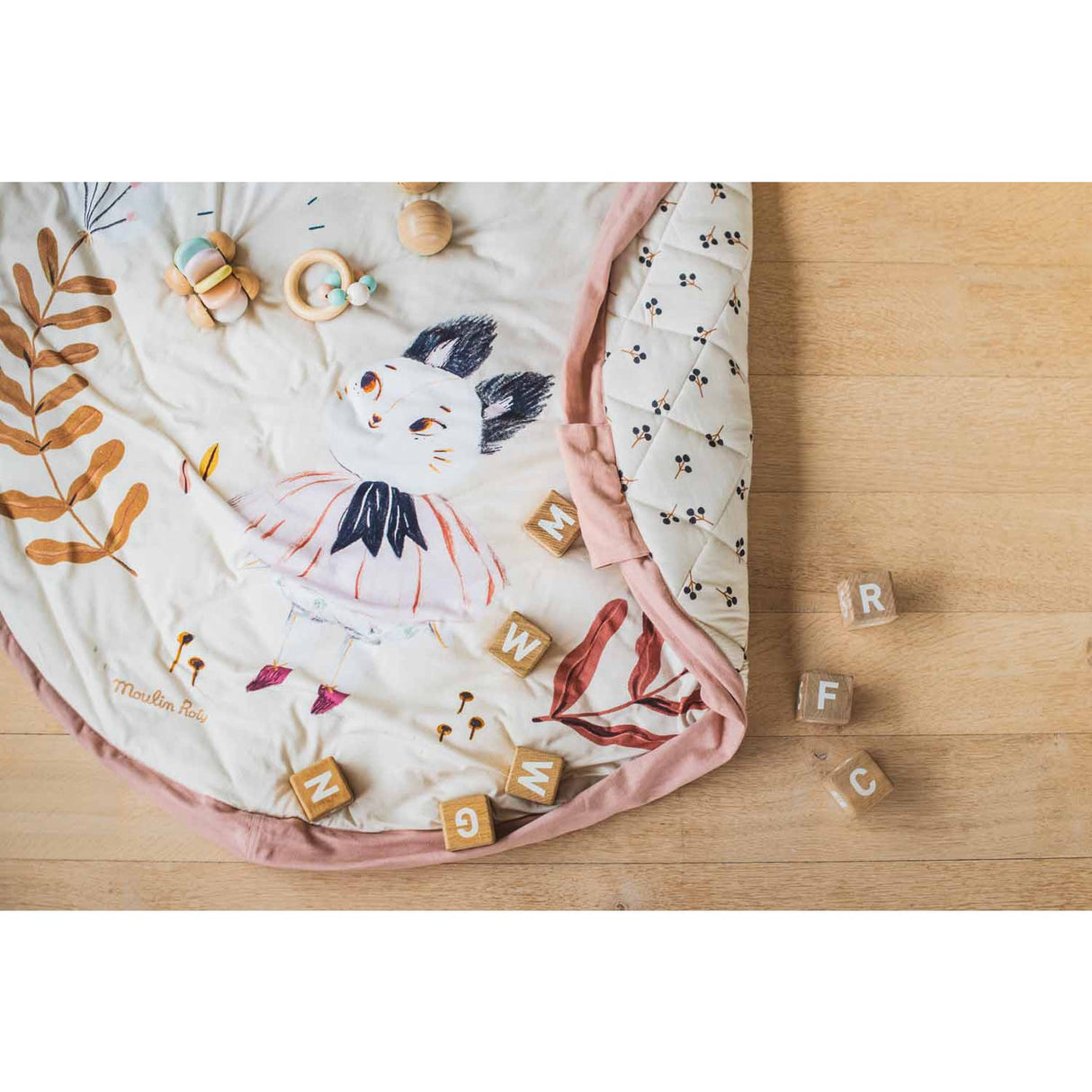 Play&Go Moulin Roty Après La Pluie Bebis 2-in-1 Lek Matta