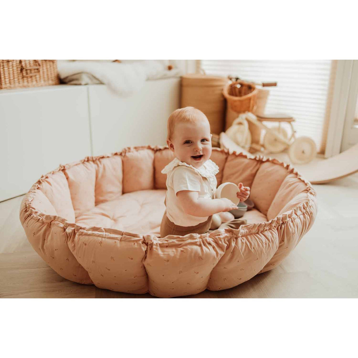 Play&Go Organic Bloom Fleuri 2-in-1 Lek Matta