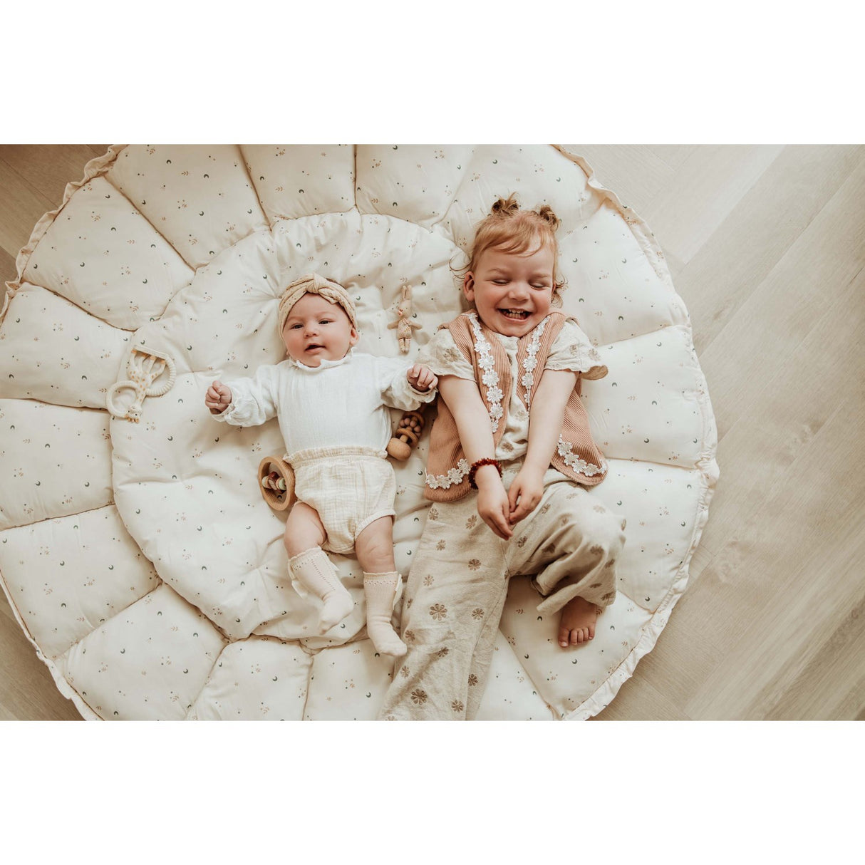 Play&Go Organic Bloom Moon 2-in-1 Lek Matta