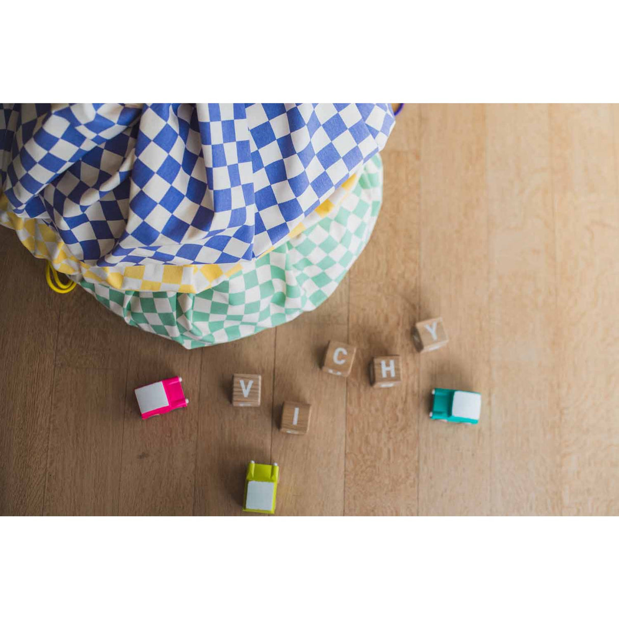 Play&Go Vichy Purple 2-in-1 Lek Matta