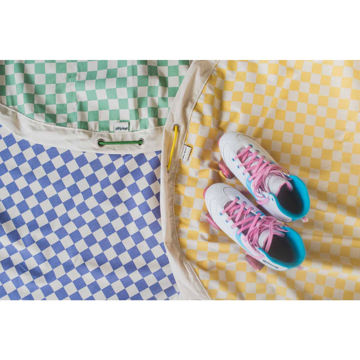 Play&Go Vichy Purple 2-in-1 Lek Matta