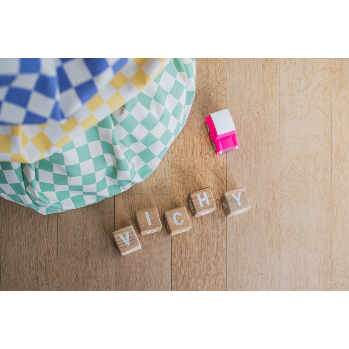 Play&Go Vichy Purple 2-in-1 Lek Matta