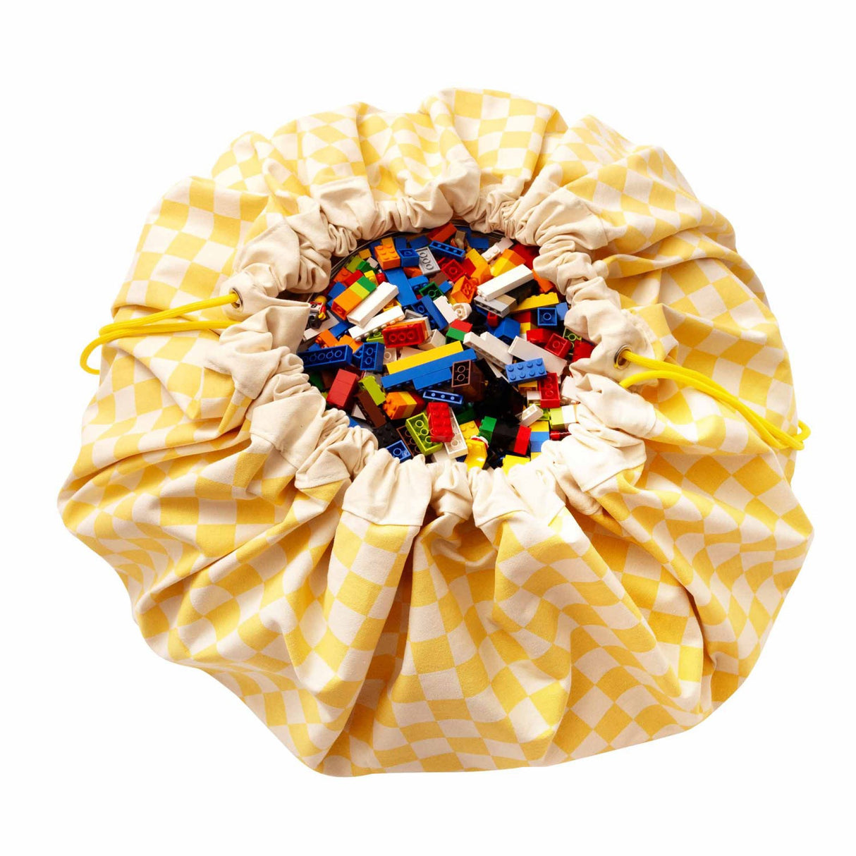 Play&Go Vichy Yellow 2-in-1 Lek Matta