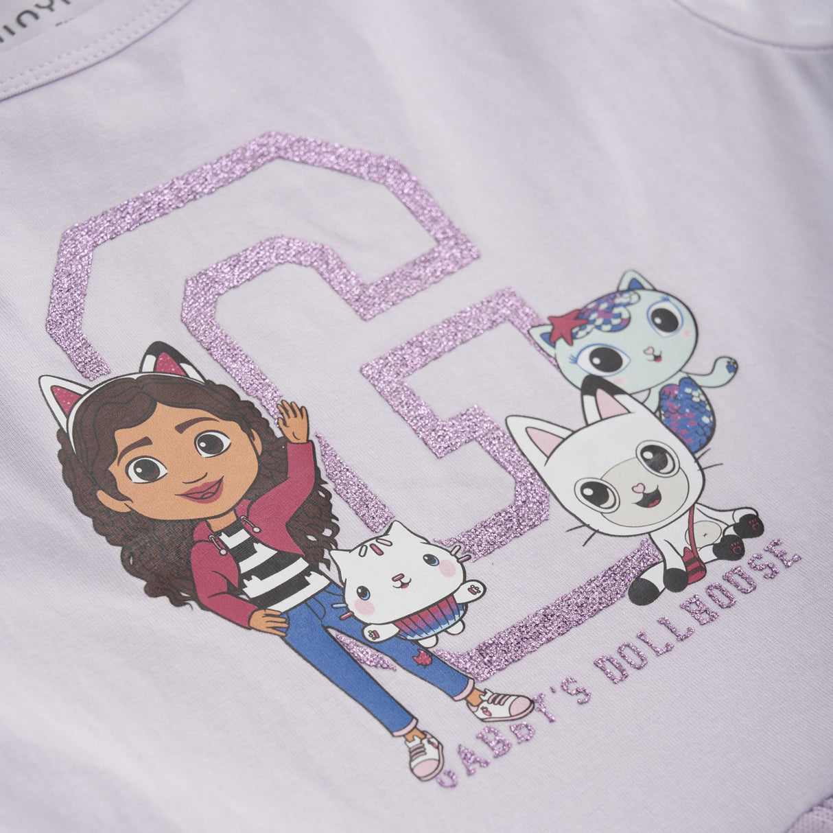 Minymo Orchid Petal Klänning m. Tyll