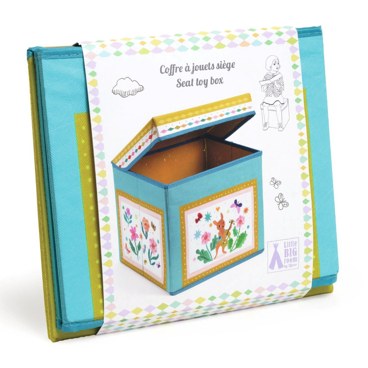 Djeco Förvaringslåda Husvagn