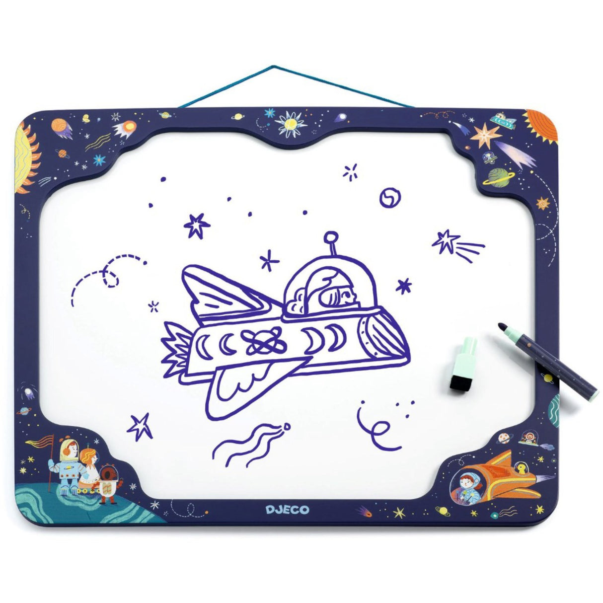 Djeco Magnetisk Whiteboard Utrymme