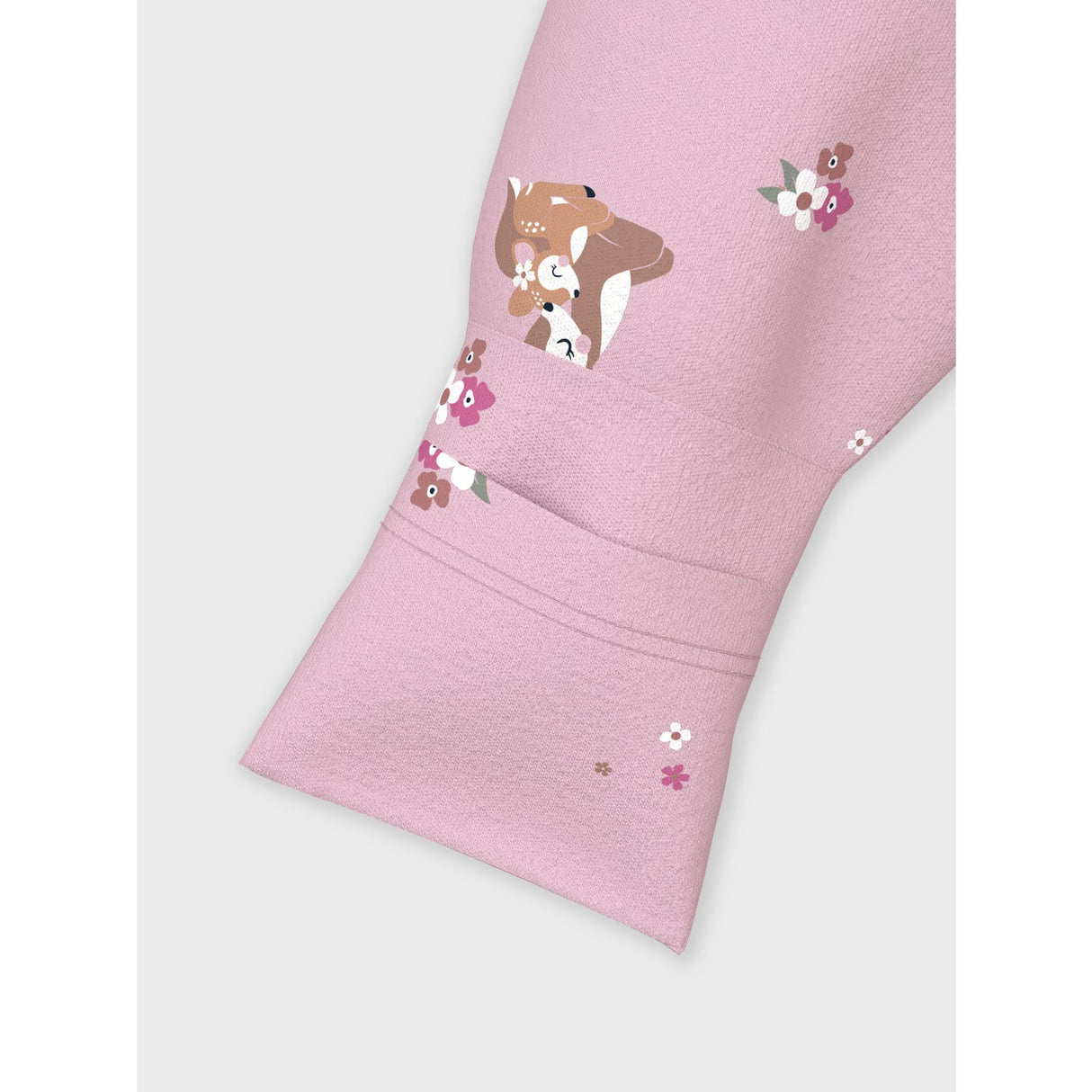 Name It Ibis Rose Nattställ 2-pack Zip Rose Deer Noos