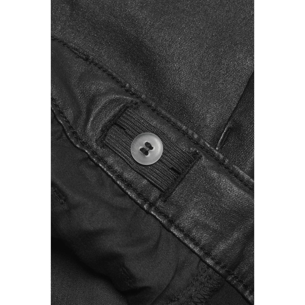 kids ONLY Black Juicy-Nya Wide Coated Byxor