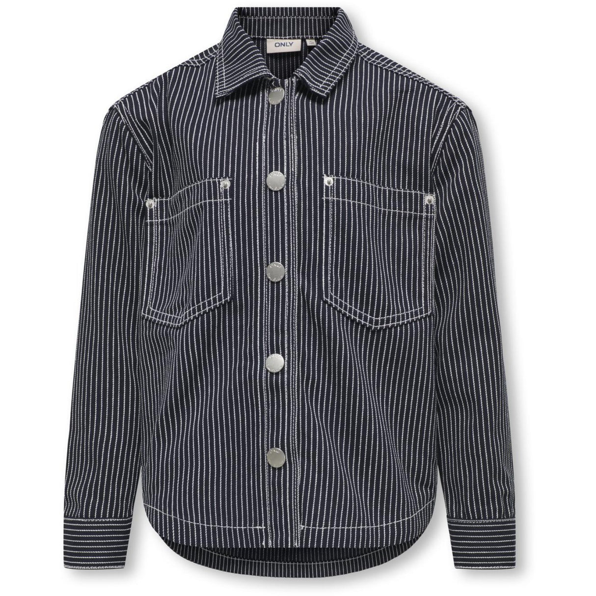 kids ONLY Night Sky White Merle Stripe Skjorta