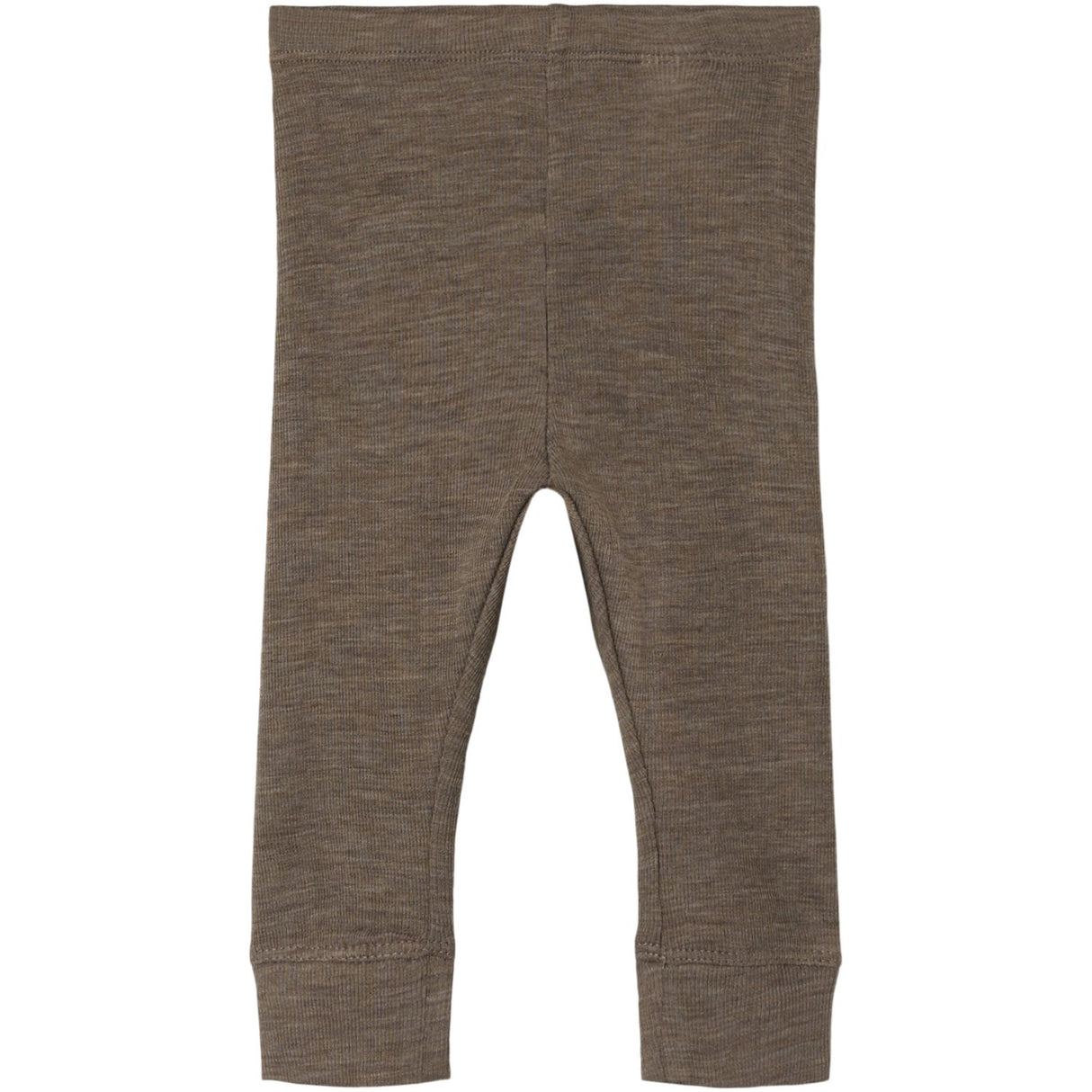Name It Walnut Wossa Ull/Silke Ribb Long Johns