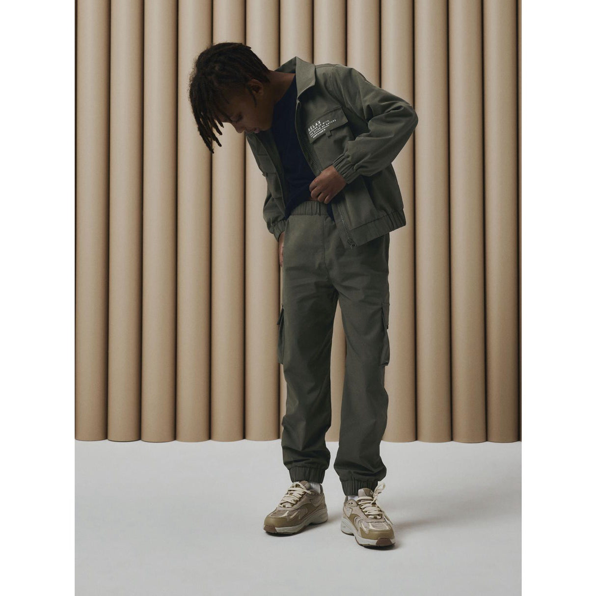 Name It Tea Leaf Navast Byxor