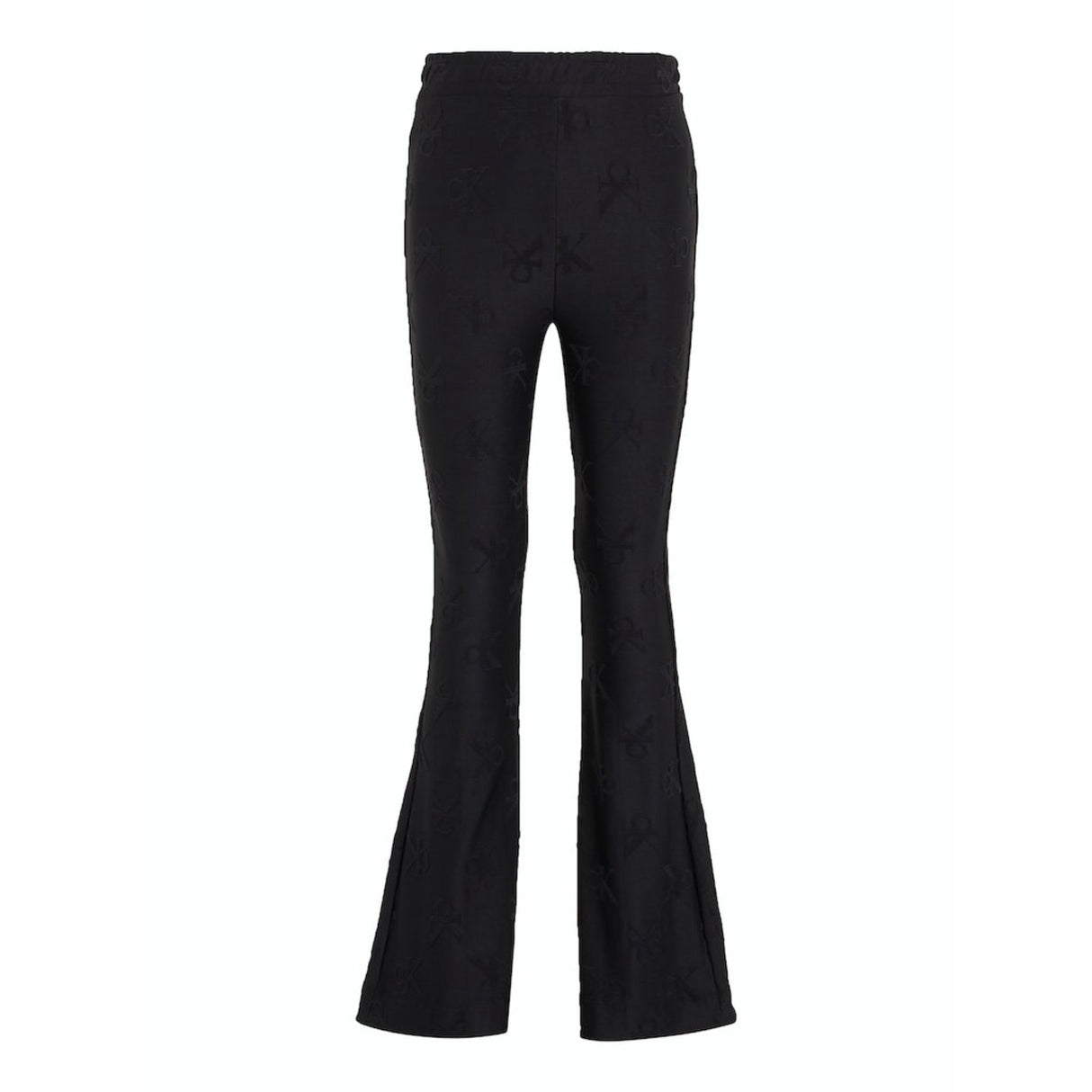 Calvin Klein Ck Black Ck Jacquard Flare Pants
