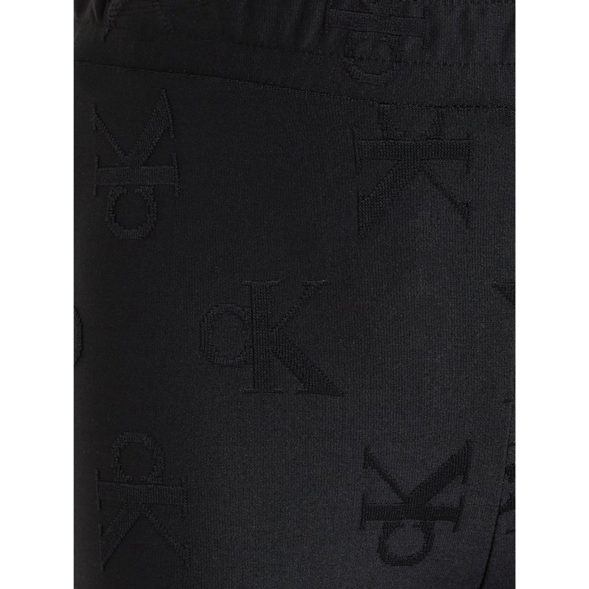 Calvin Klein Ck Black Ck Jacquard Flare Pants