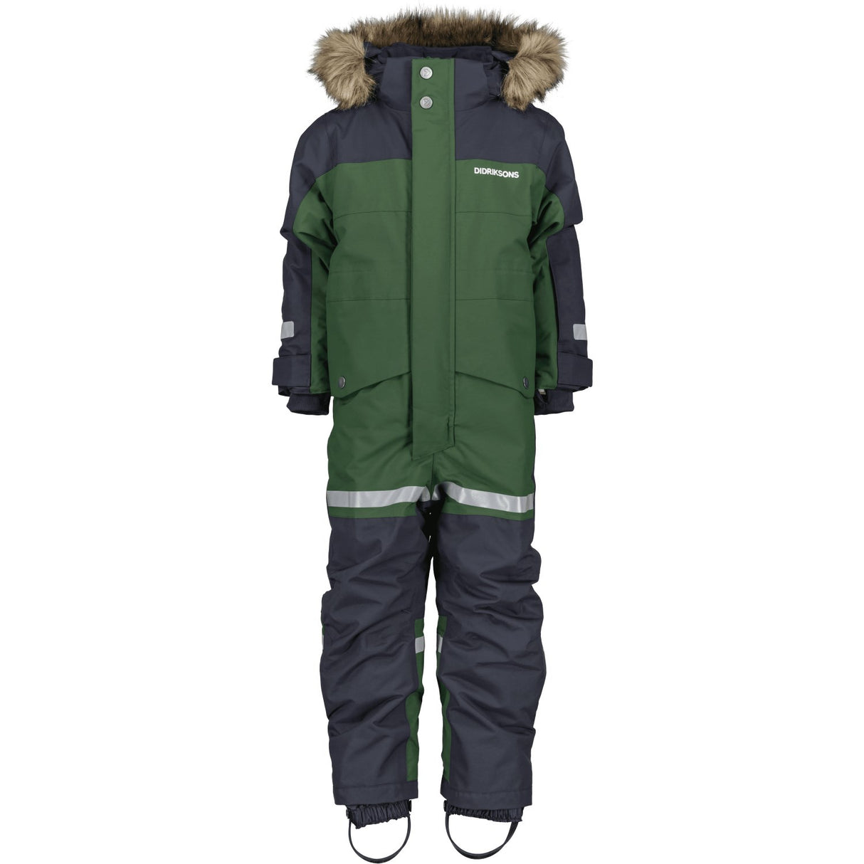 Didriksons Pine Green Bjärven Kids Vinteroverall 12