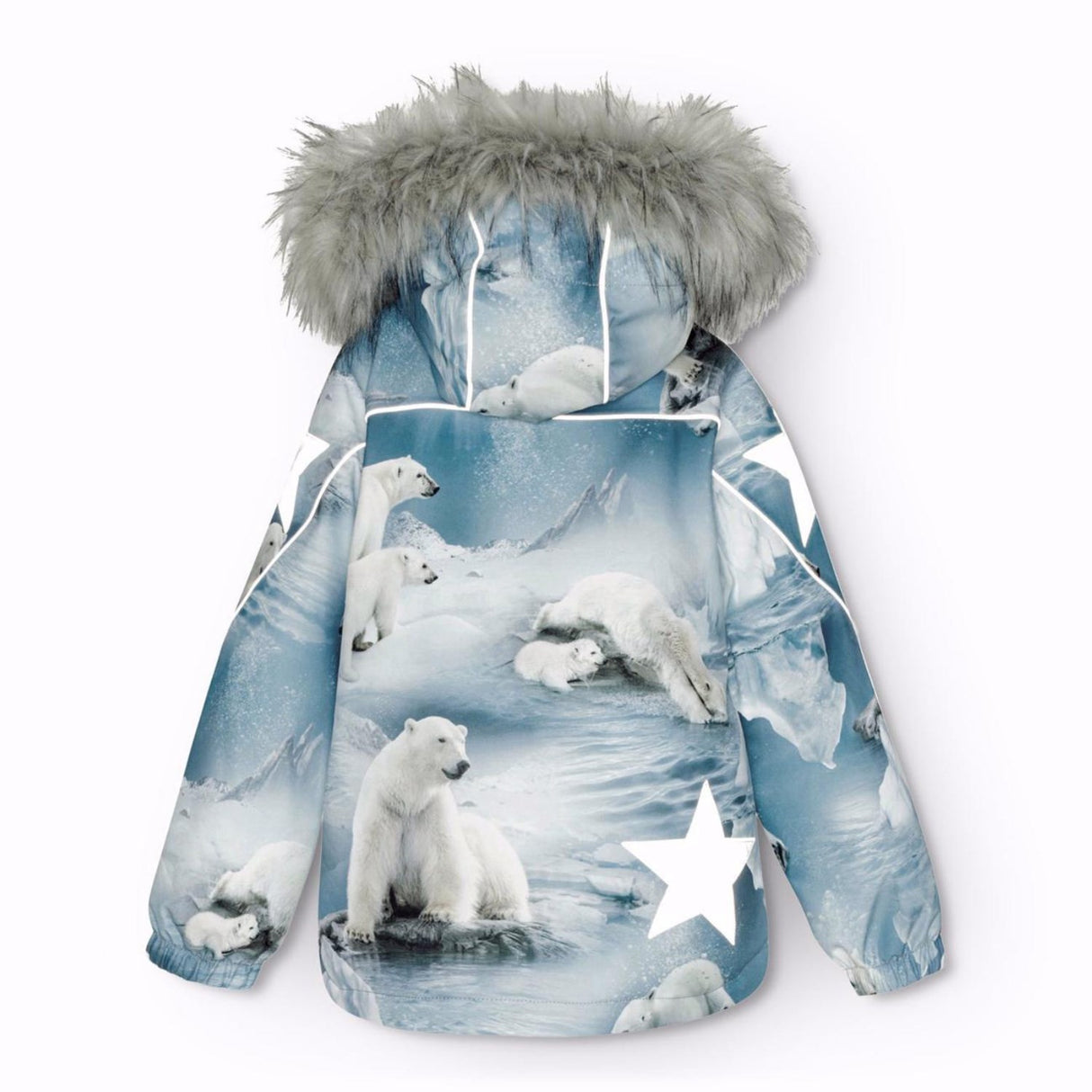 Molo Polar Bear Joy Hopla Fur Jacka