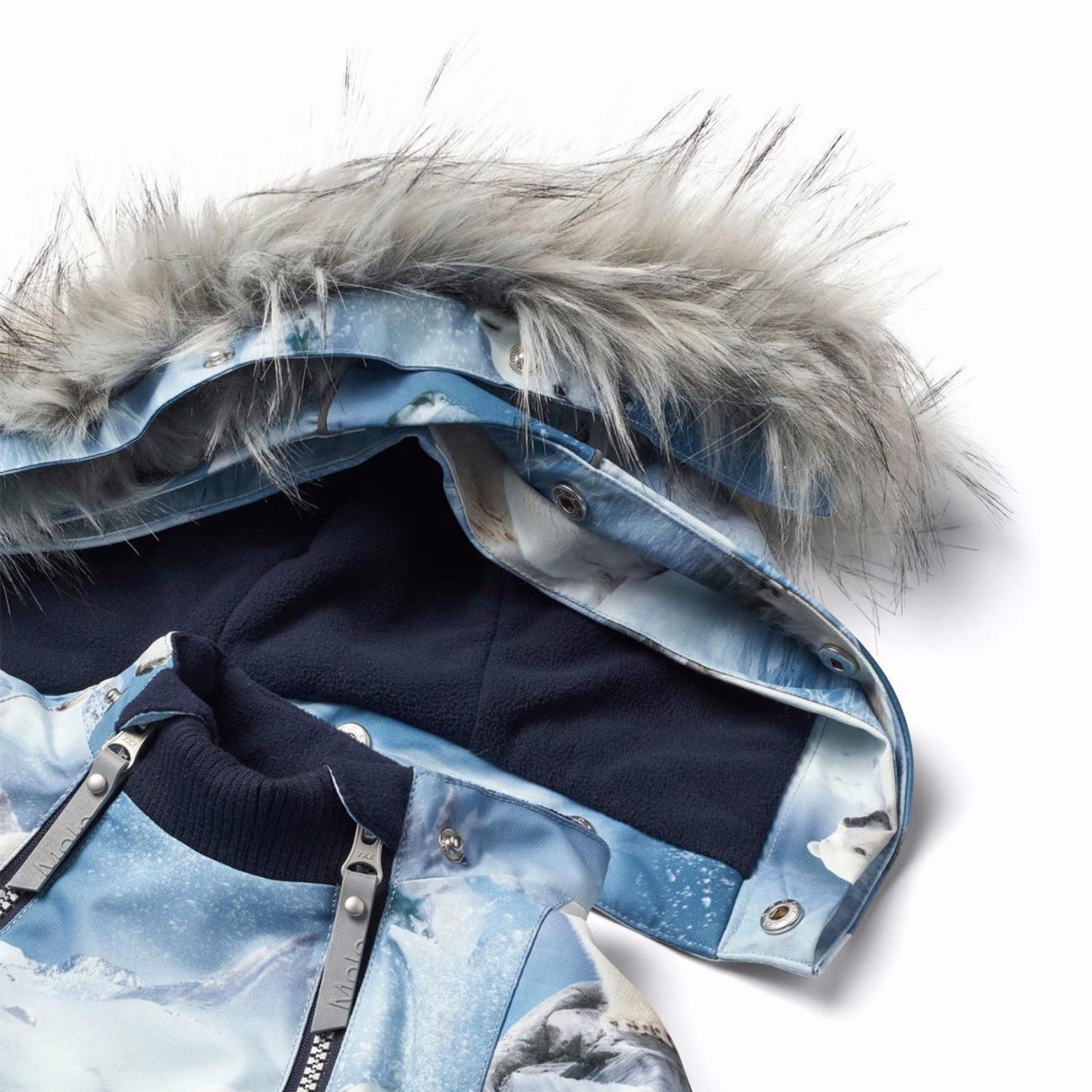 Molo Polar Bear Joy Hopla Fur Jacka