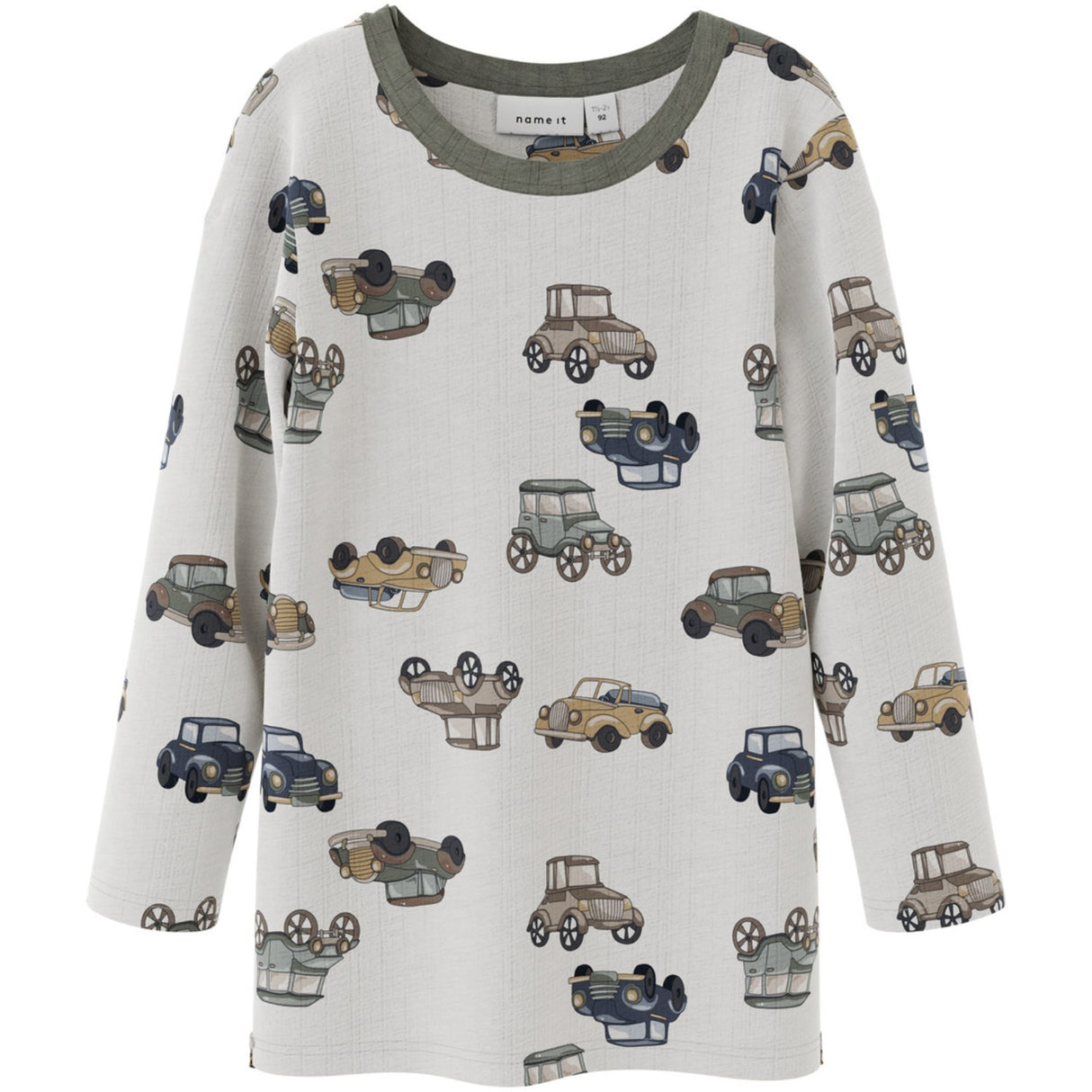 Name It Snow White Wang Ull Needle Blus Noos