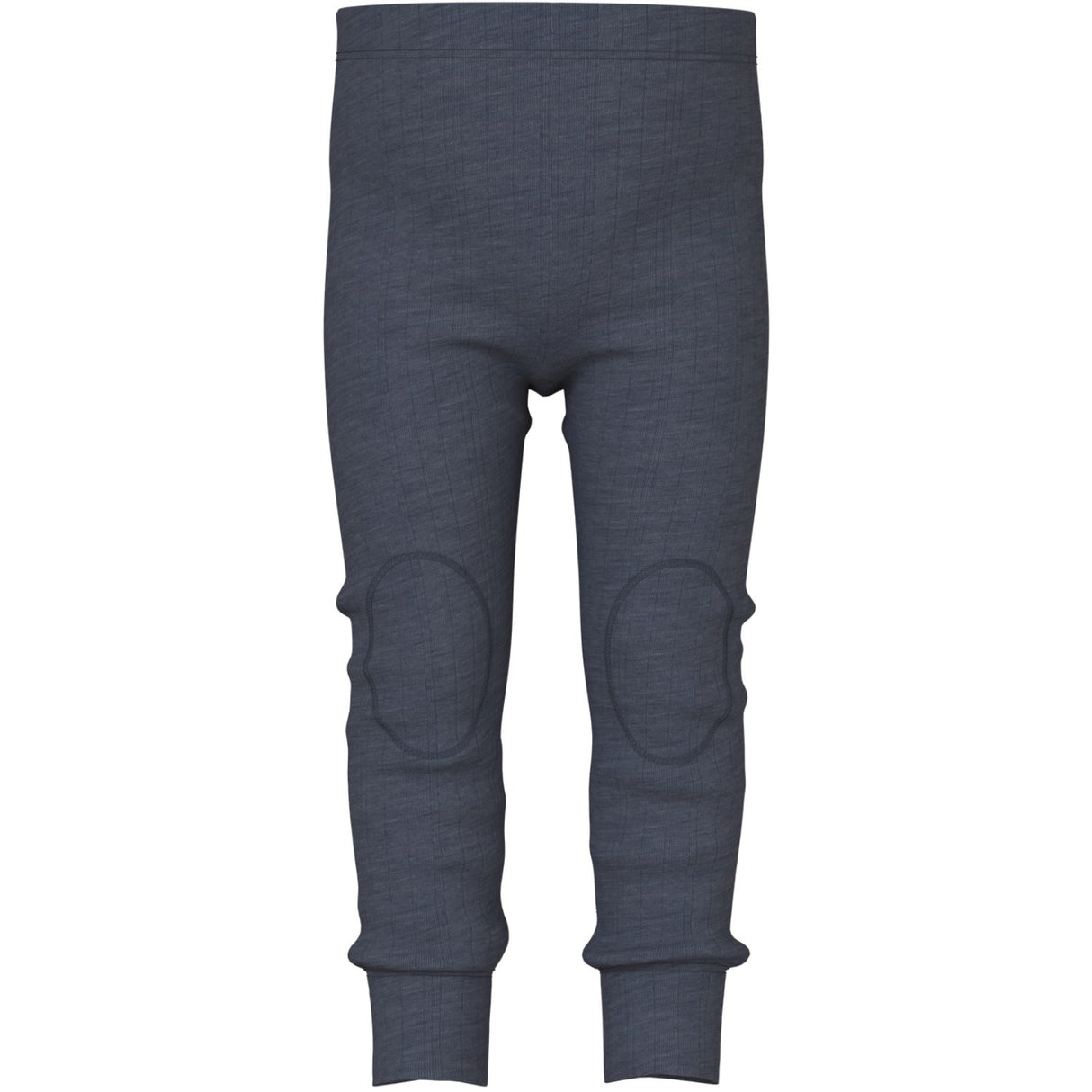 Name It Ombre Blue Wang Ull Needle Long Johns Solid Noos